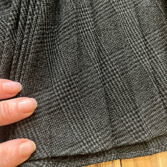 MANGO MNG Accordion Pleated Checked Midi Retro Skirt 4 - Picture 12 of 16